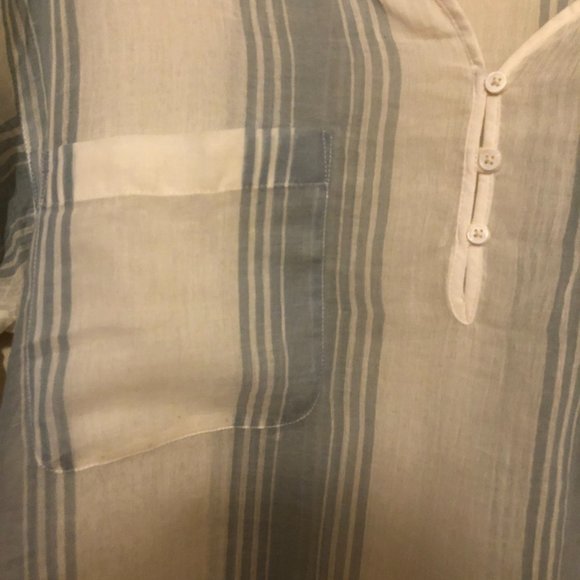 Club Monaco Sheer Cotton Top NWOT - Picture 3 of 6